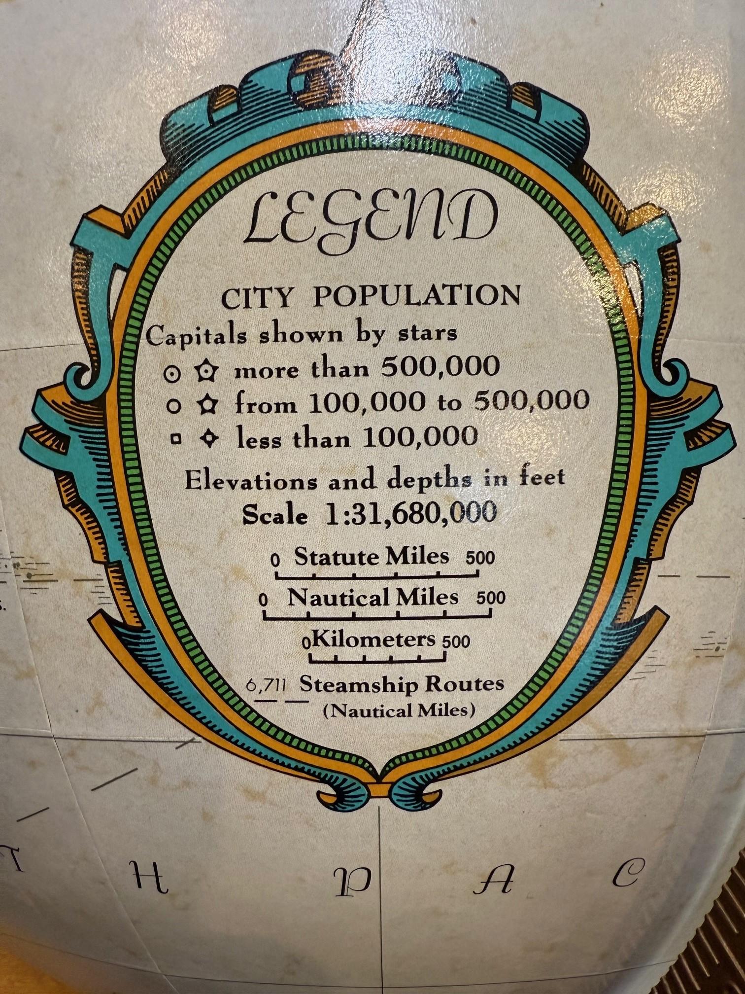 Replogle Globe Vintage 16