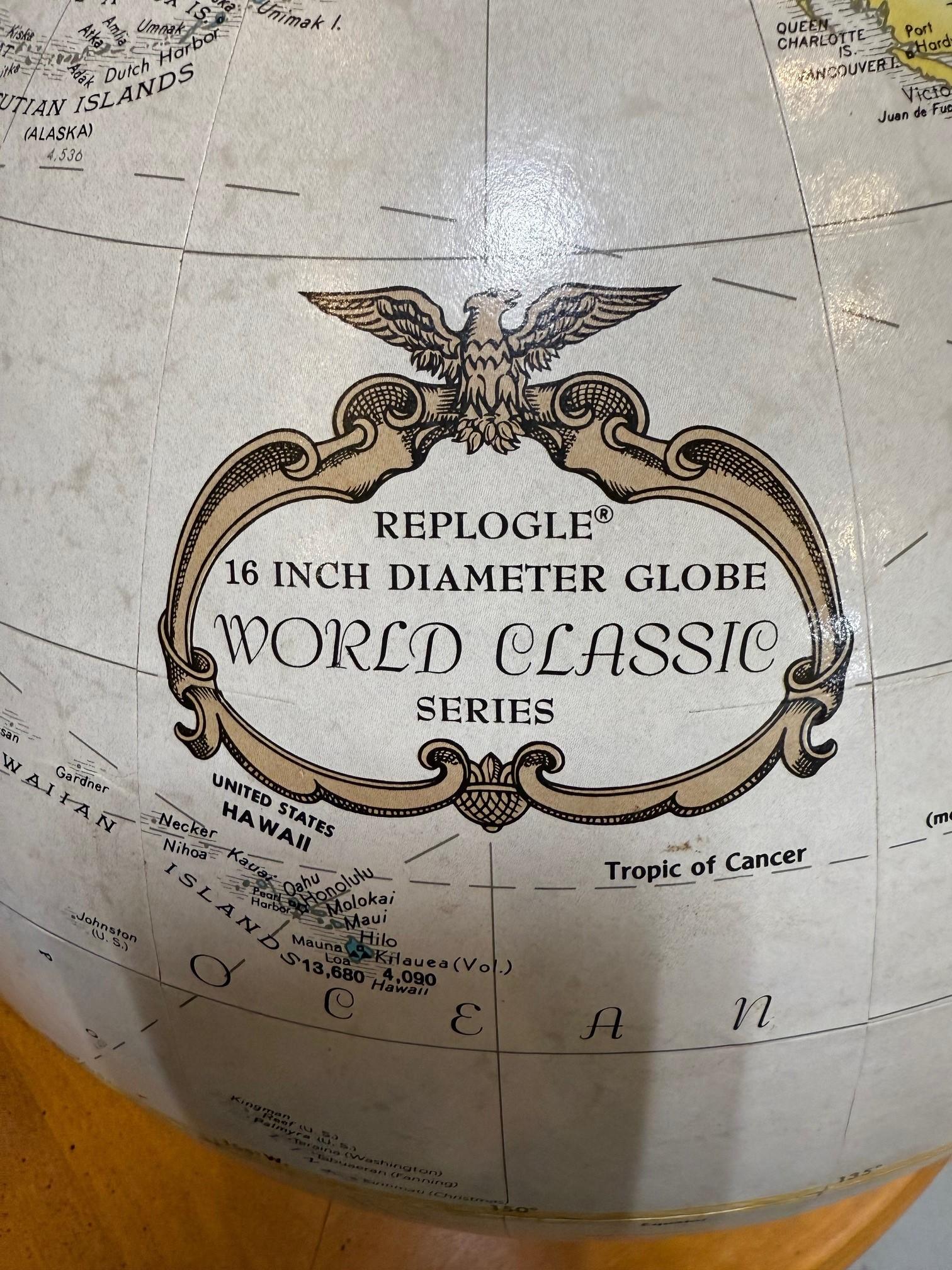 Replogle Globe Vintage 16