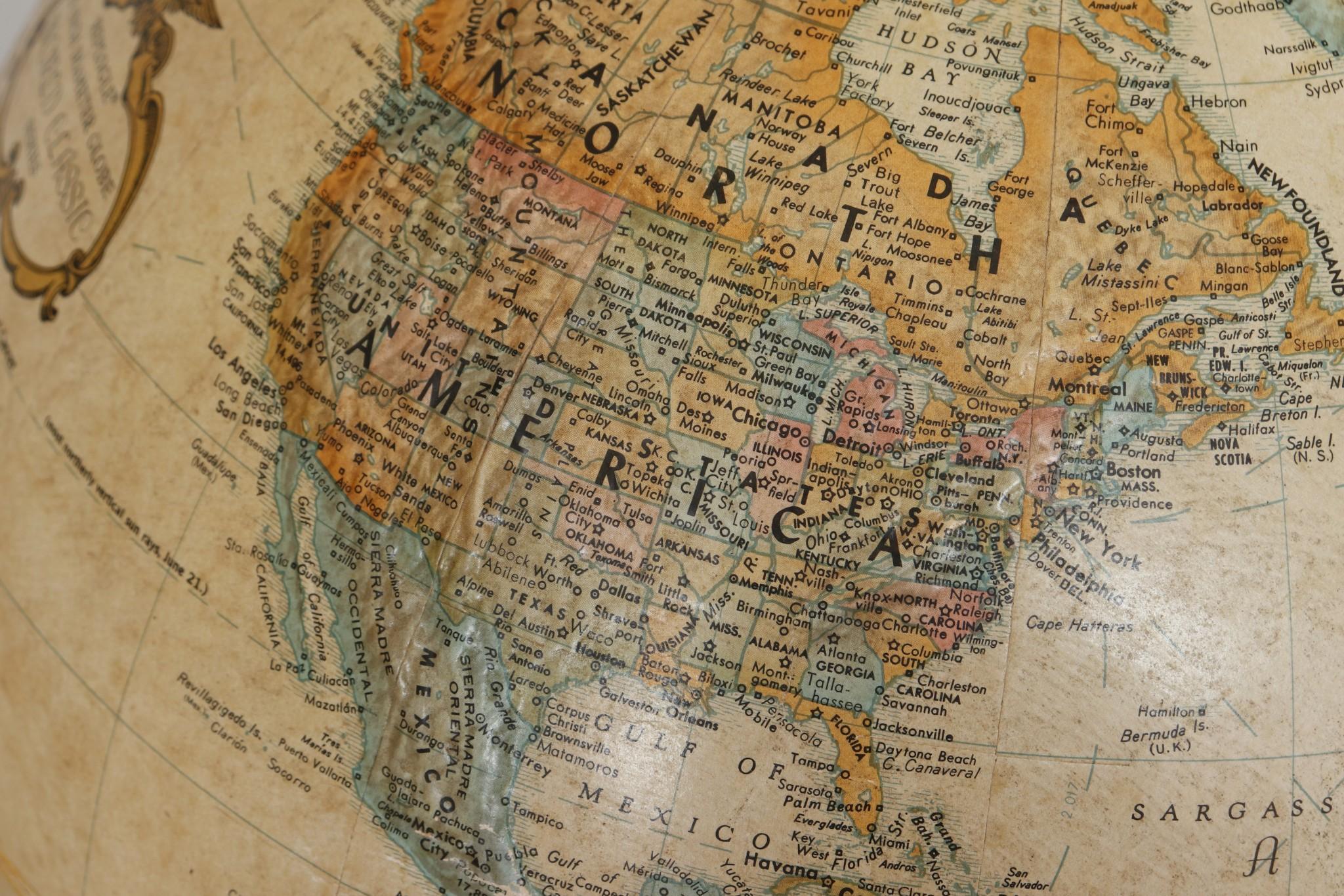 XX secolo Replogle Globes Serie Classici del Mondo da 12 pollici in vendita