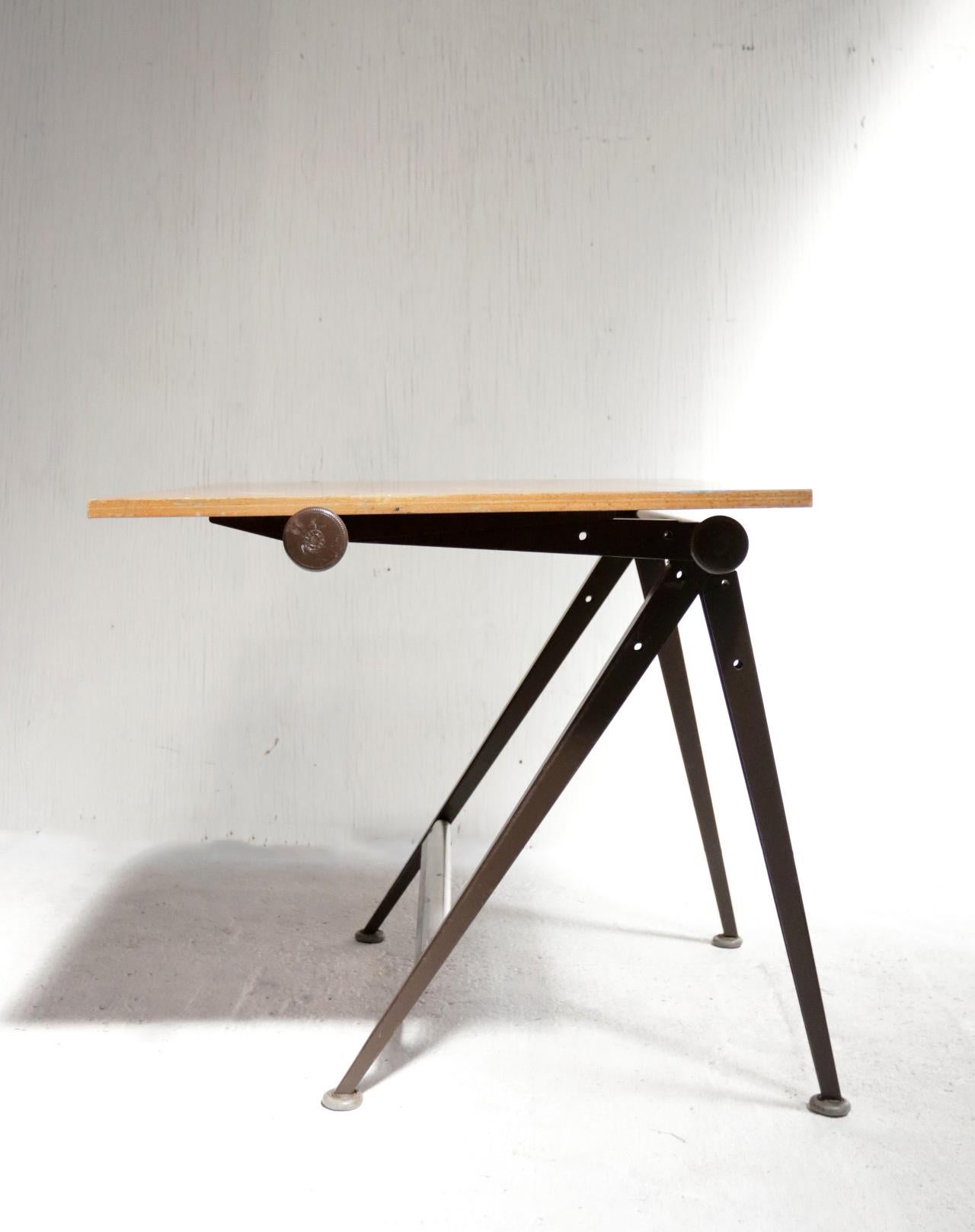 Steel Reply Architect Drafting Table Friso Kramer, Wim Rietveld Ahrend Cirkel, 1959