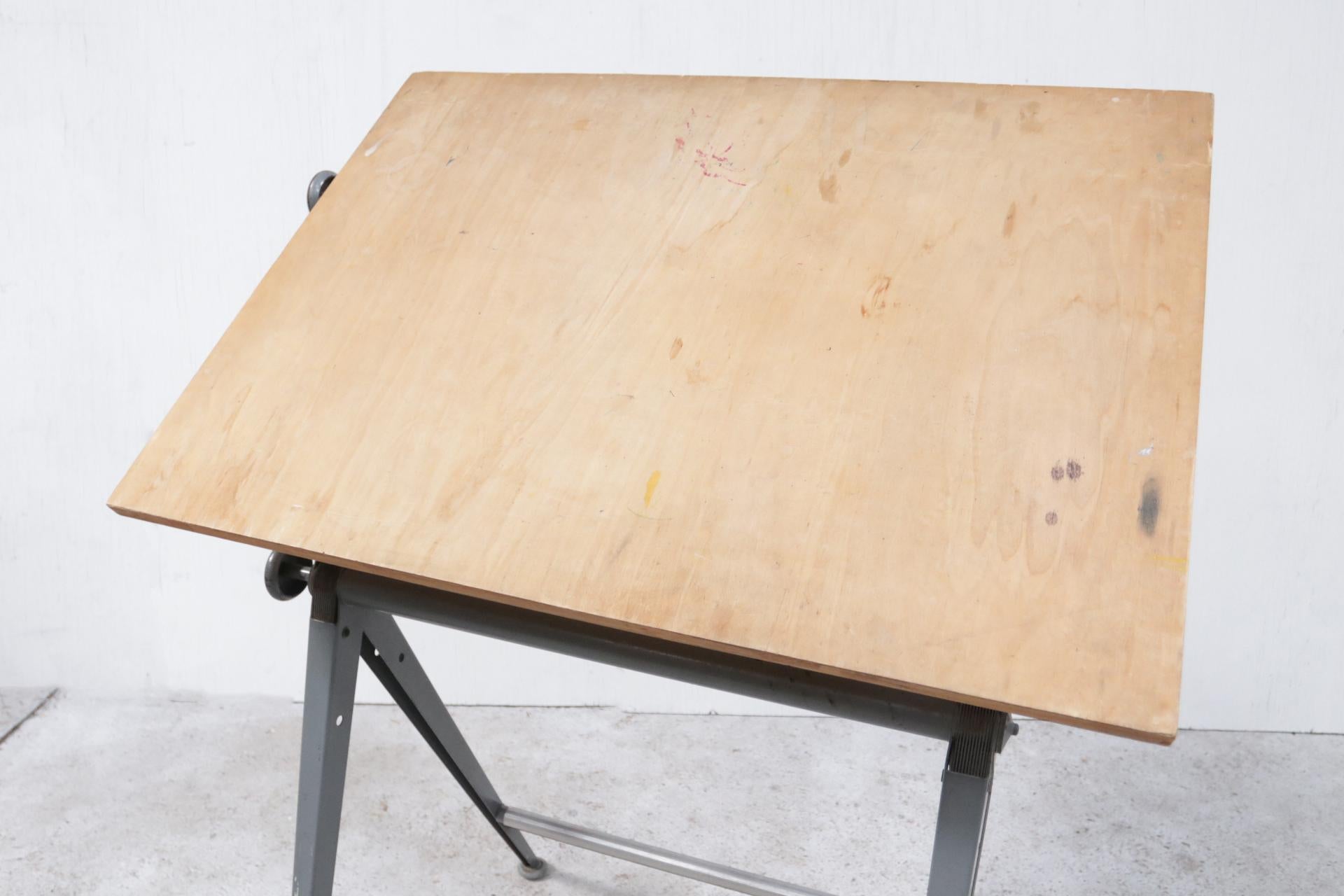 Dutch Reply Architect Drafting Table Friso Kramer, Wim Rietveld Ahrend 1959 5