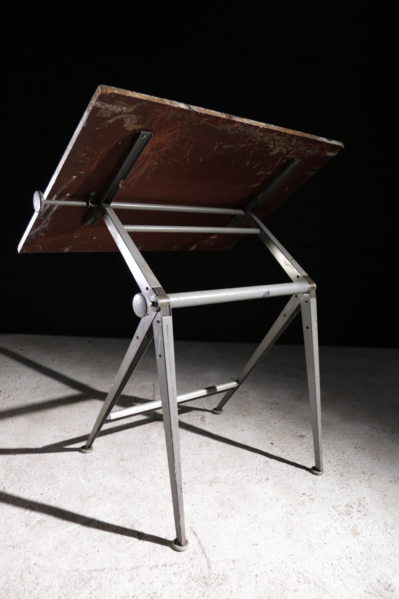 Industrial Reply Architect Drafting Table Friso Kramer, Wim Rietveld Ahrend Cirkel, 1959