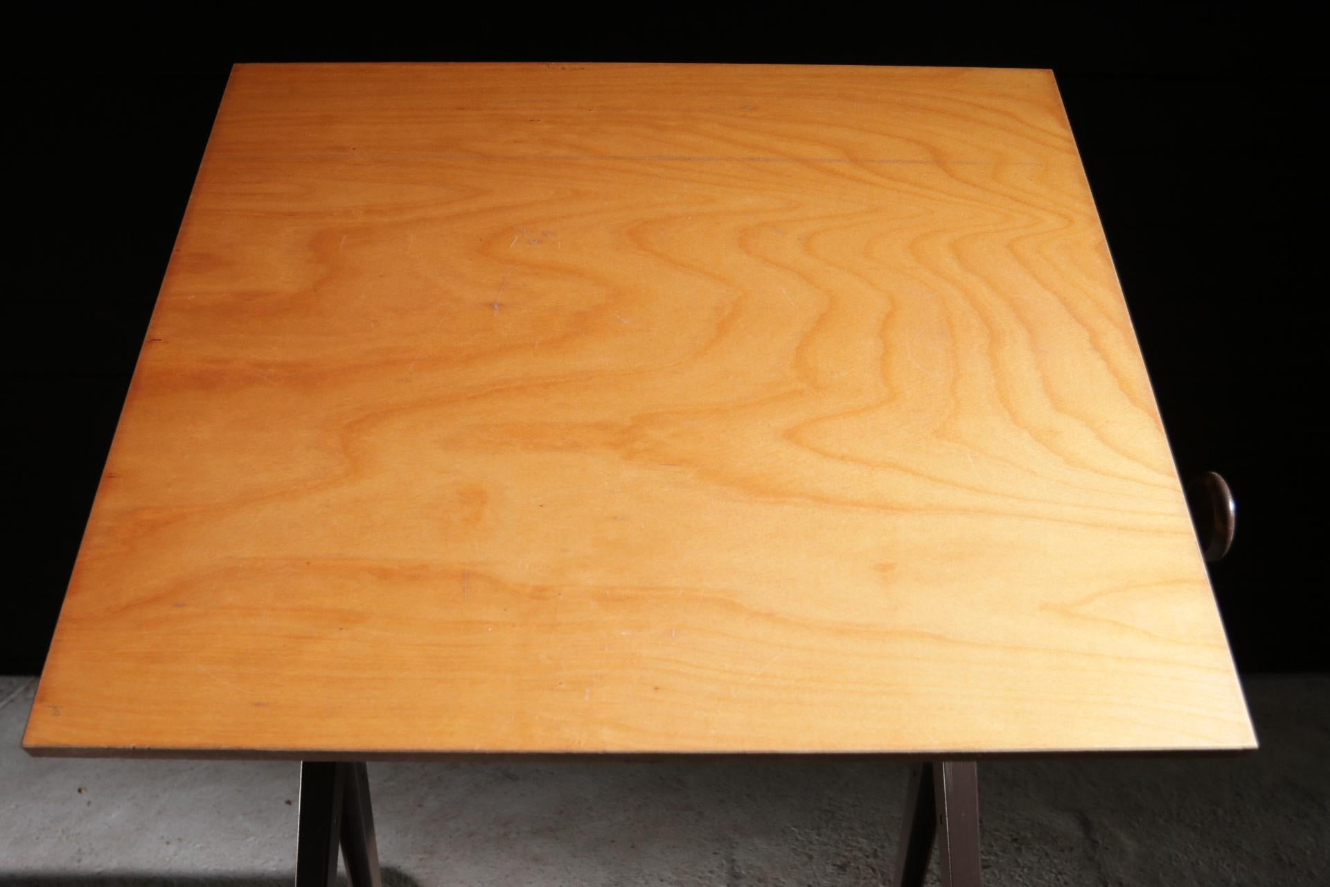 Mid-20th Century Reply Architect drafting table Friso Kramer - Wim Rietveld Ahrend Cirkel 1959