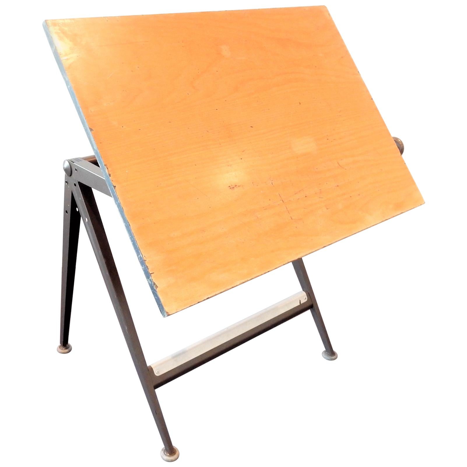 'Reply' Drafting Table by Friso Kramer and Wim Rietveld for Ahrend, Dutch design