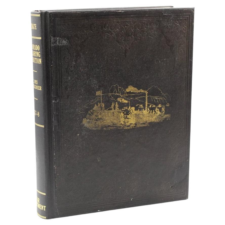 Report on the Colorado River of the West par Joseph Ives, première édition, 1861 en vente