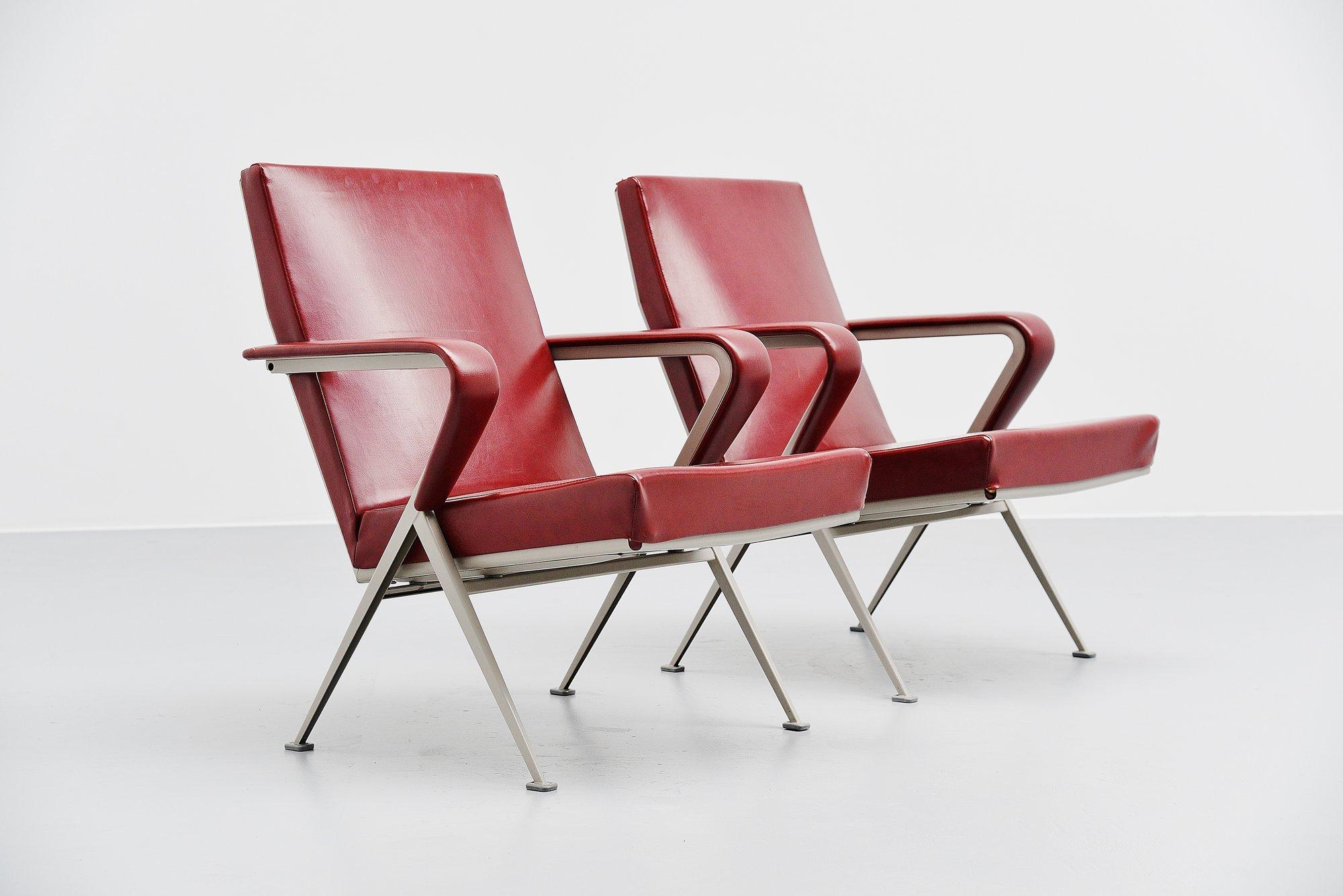 Mid-Century Modern Repose Chairs Friso Kramer for Ahrend de Cirkel, 1959