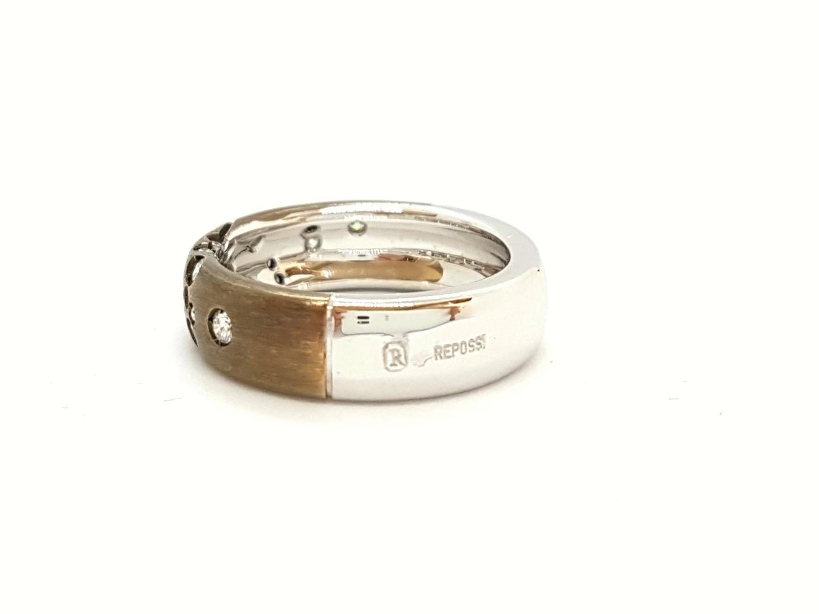 Women's Repossi Ring Astrale GoldDiamond For Sale
