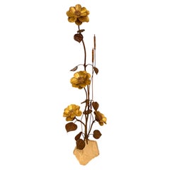 Floral Metal Floor Lamp