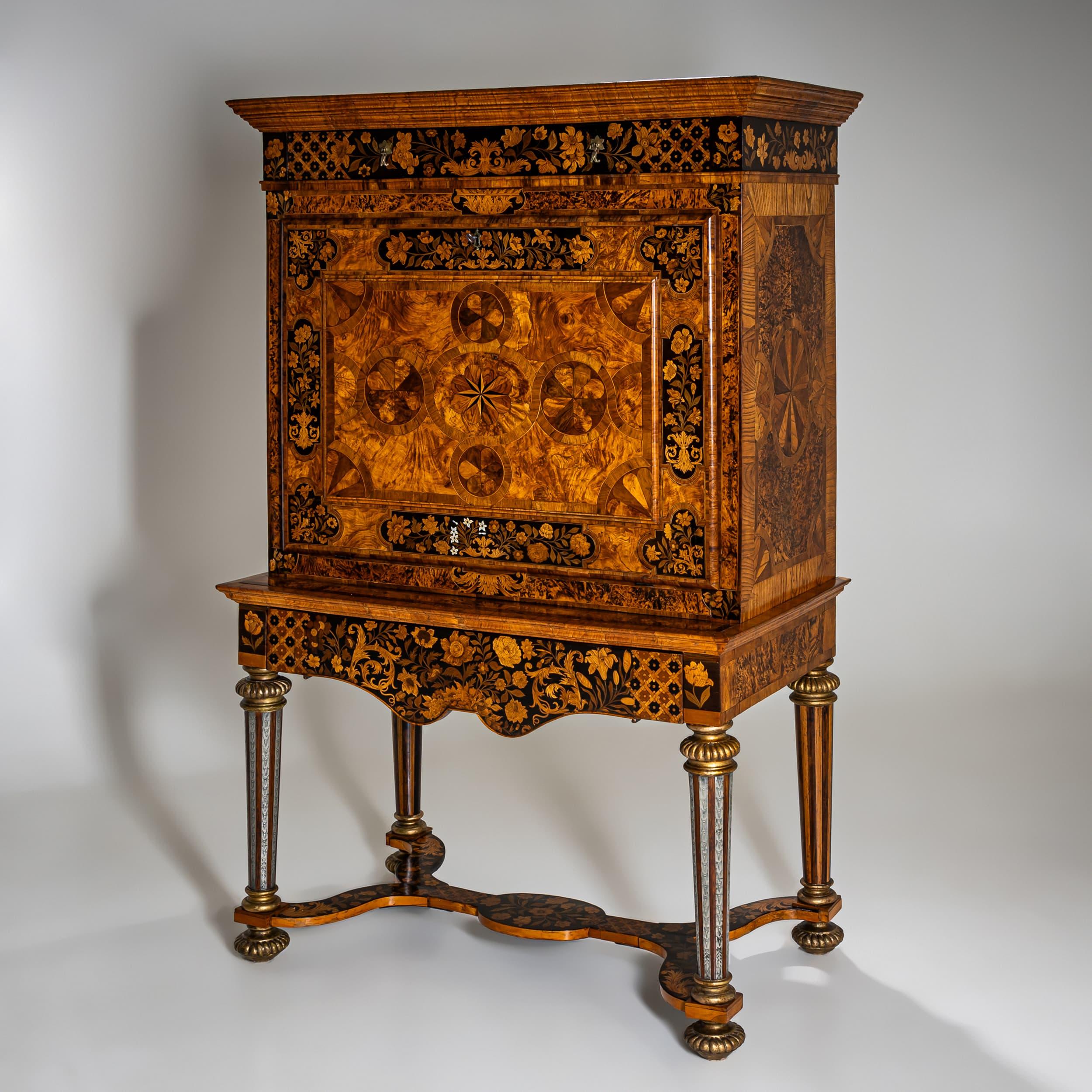 English Representative Secretaire, William and Mary Period (1689–1702), London c. 1690 For Sale