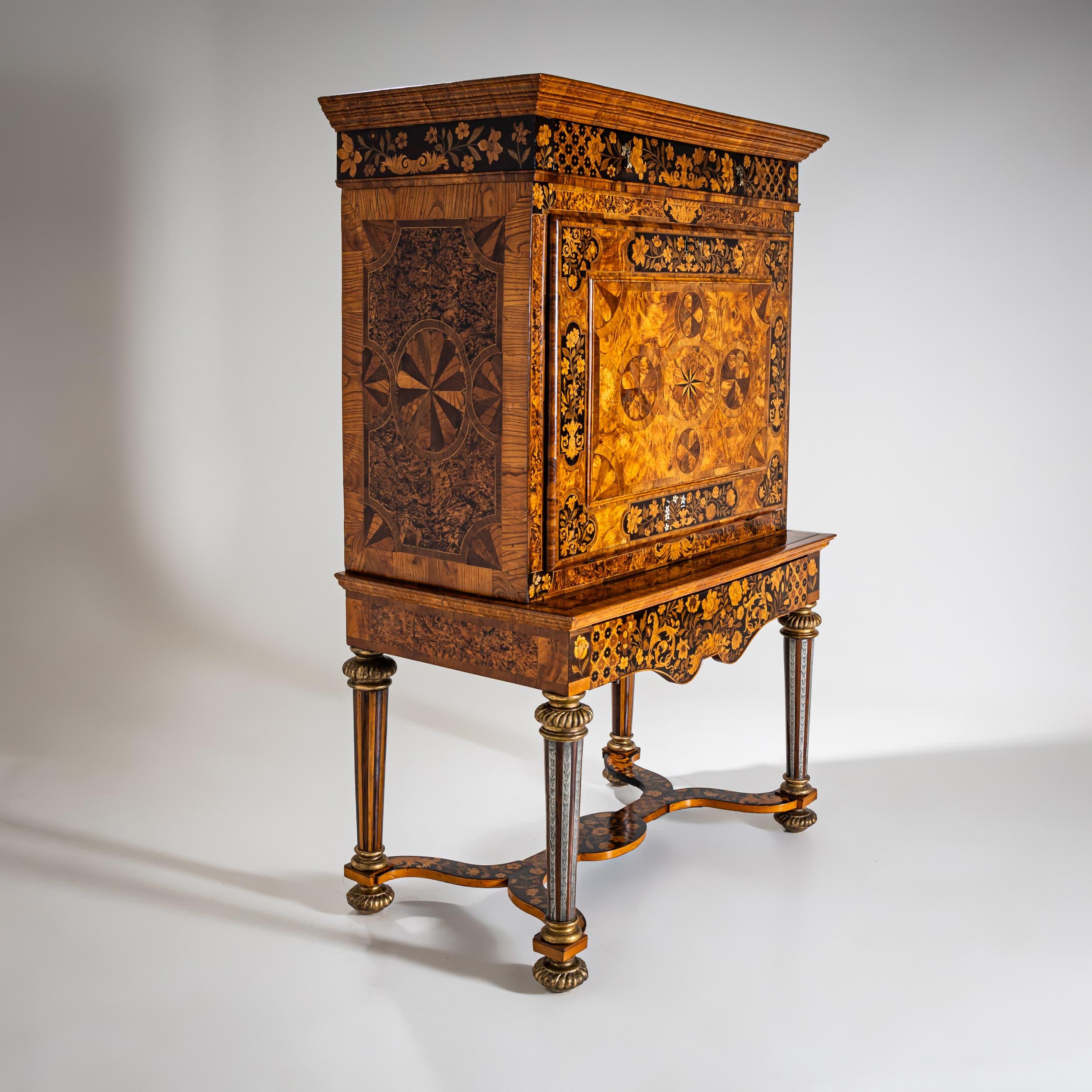 Wood Representative Secretaire, William and Mary Period (1689–1702), London c. 1690 For Sale