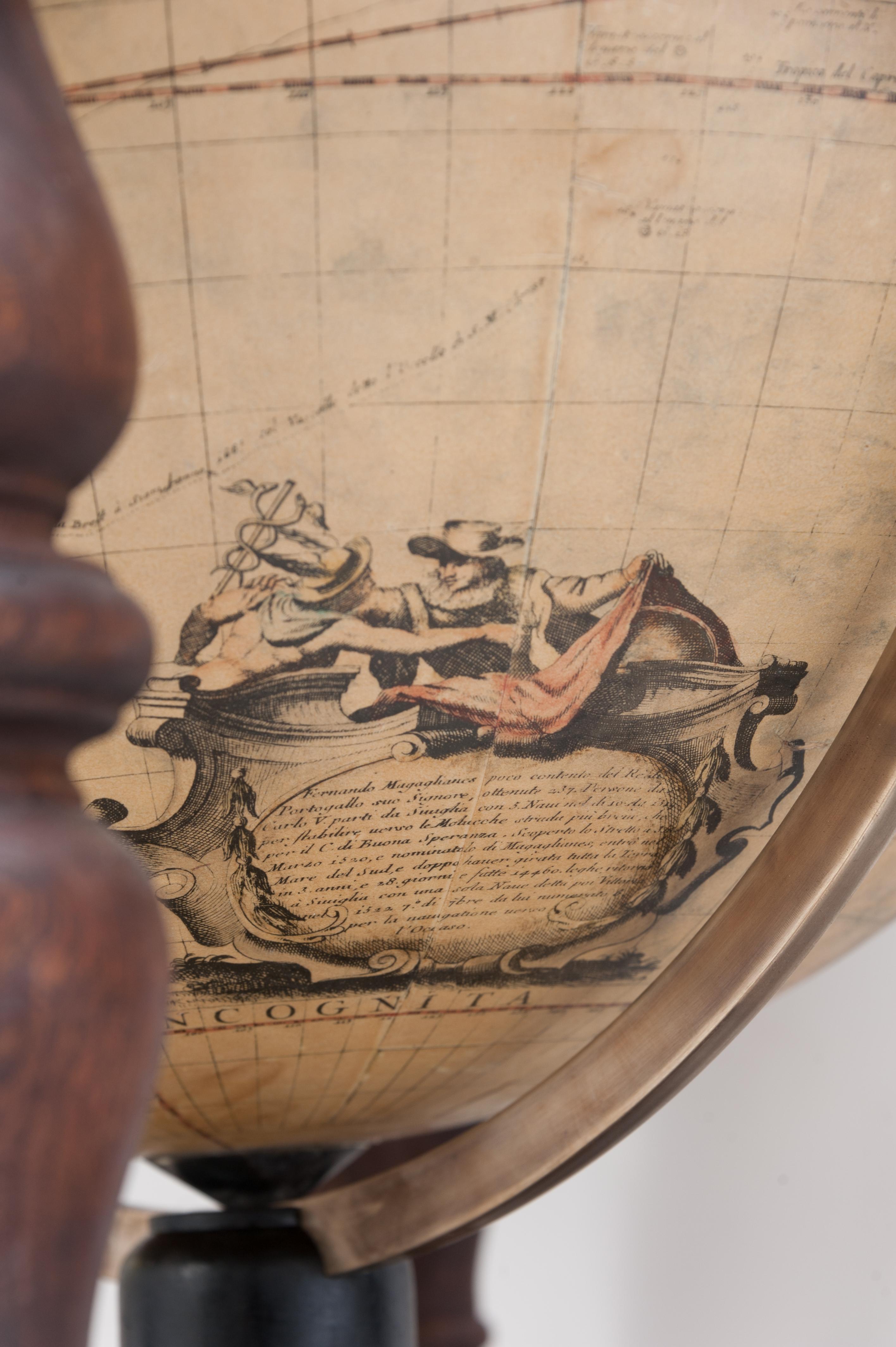 Reproduction Coronelli Library globe For Sale 1