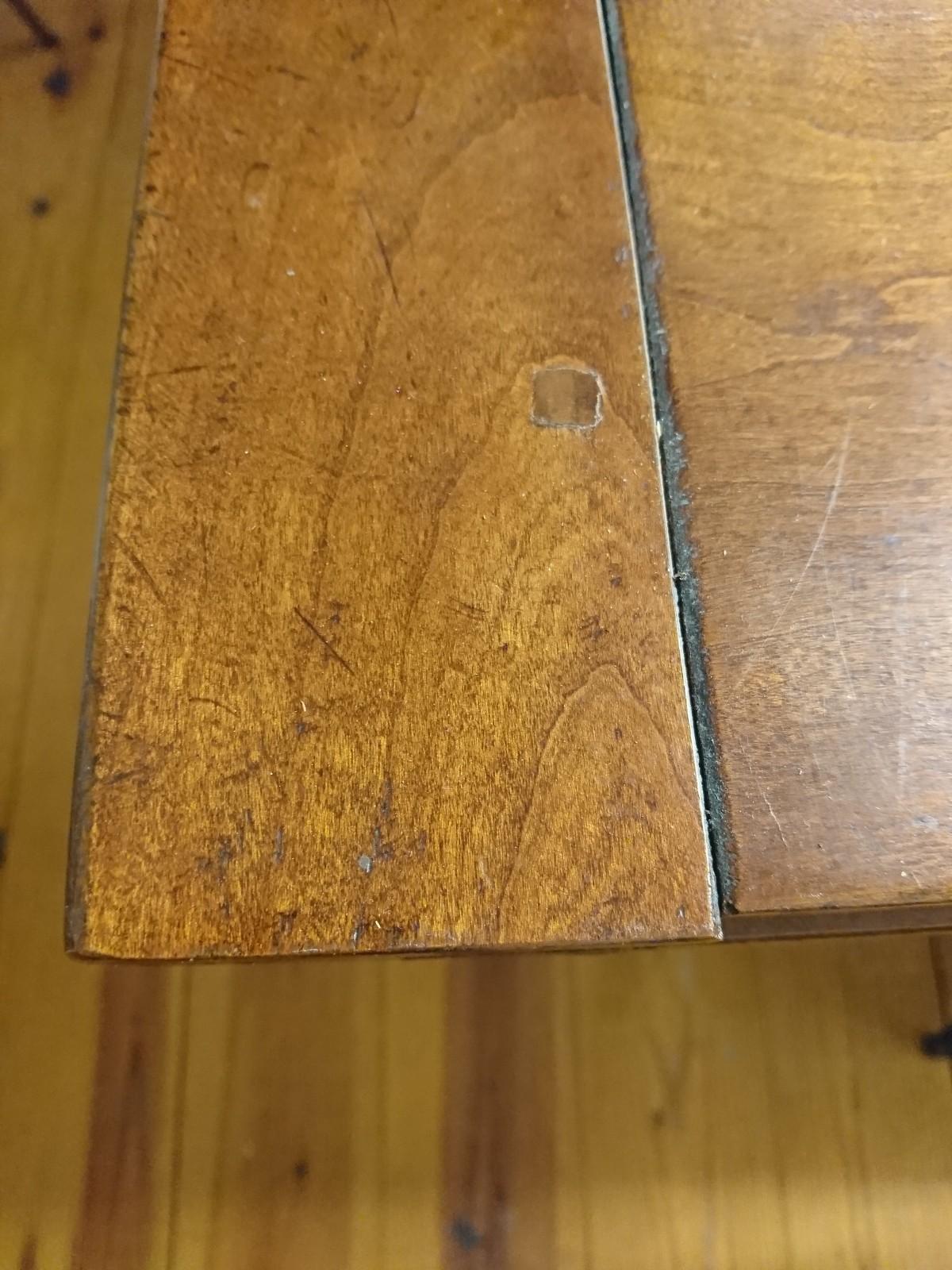 Cherry Reproduction Dining Table with Two Extending Leaves