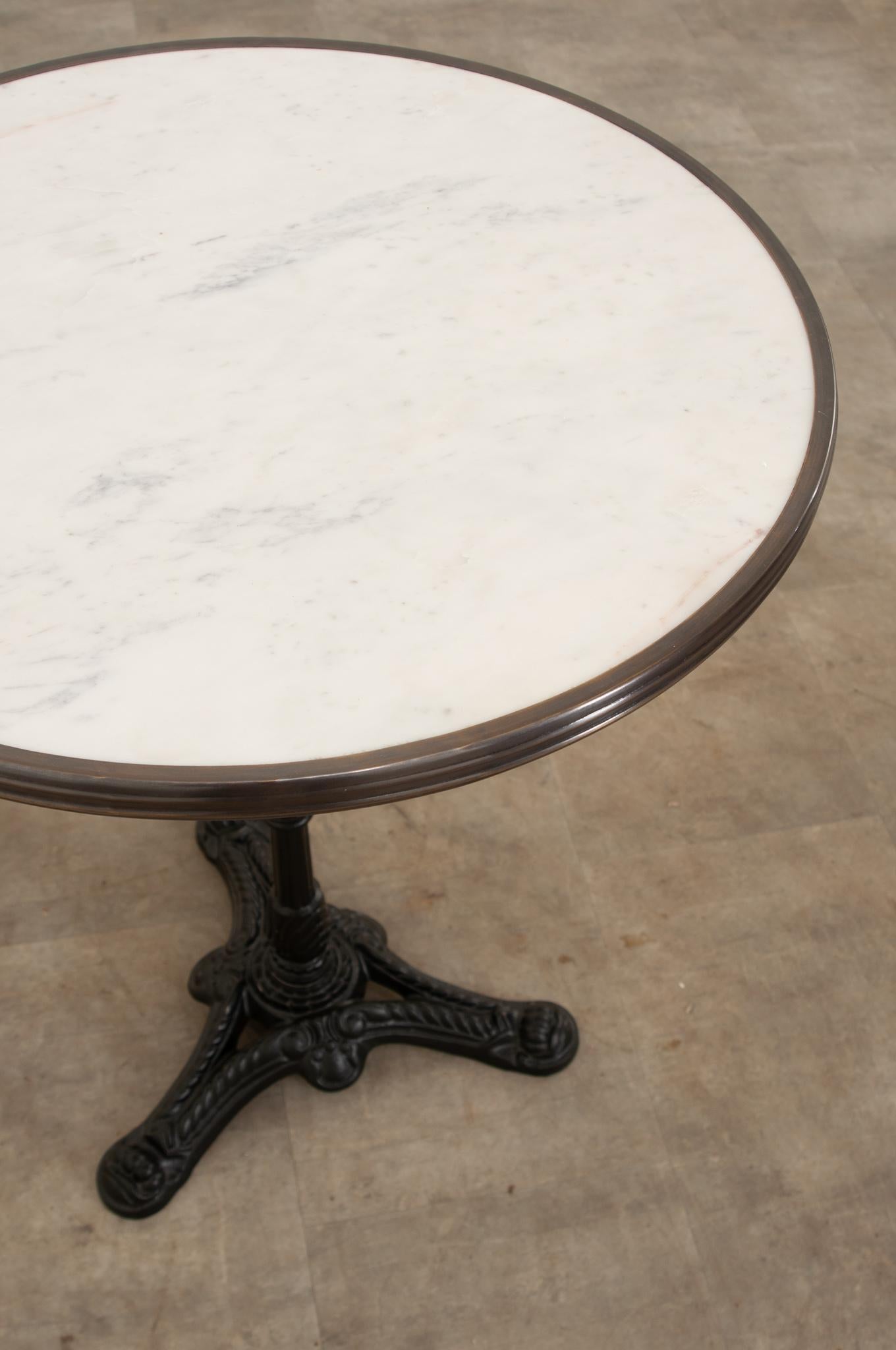 Reproduction French Bistro Table For Sale 5