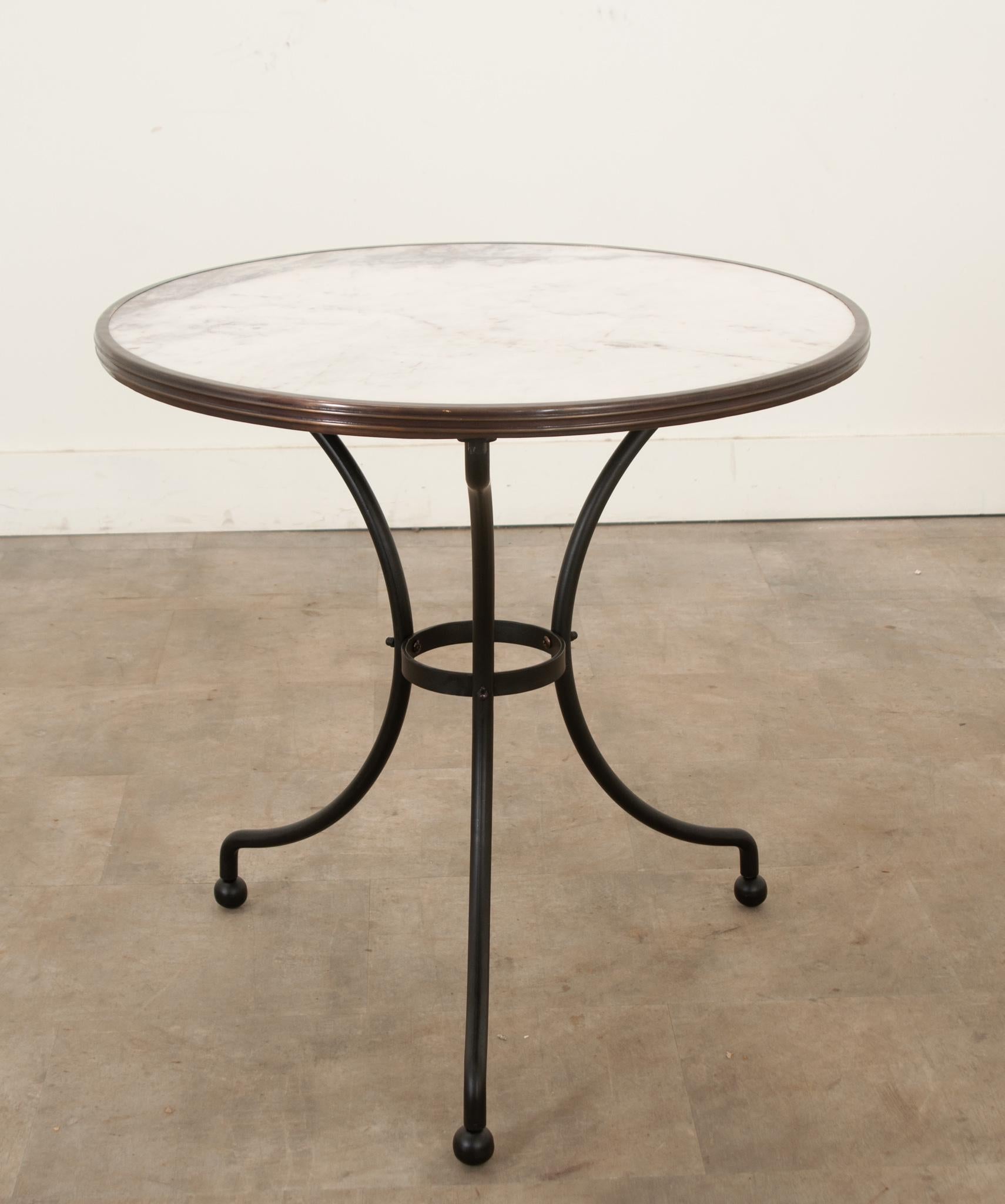 Cast Reproduction French Cafe Table For Sale