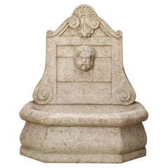Reproduction French Style Faux Stone Fountain Made of Fiberglass