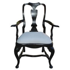 Reproduction d'un fauteuil de style baroque