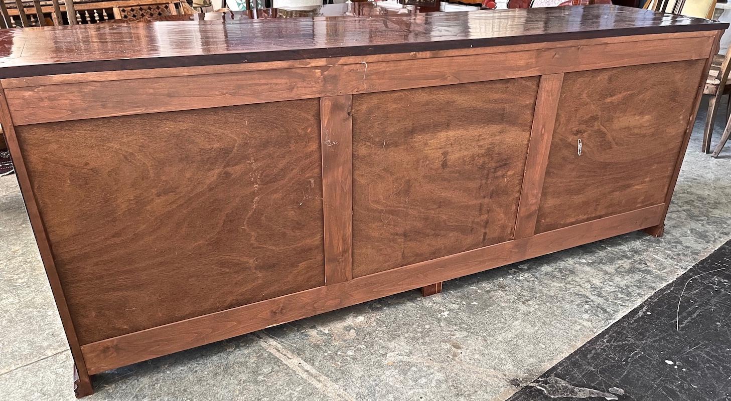 Reproduction of a French 19th Century 4 Door Stained Cherrywood Buffet 5