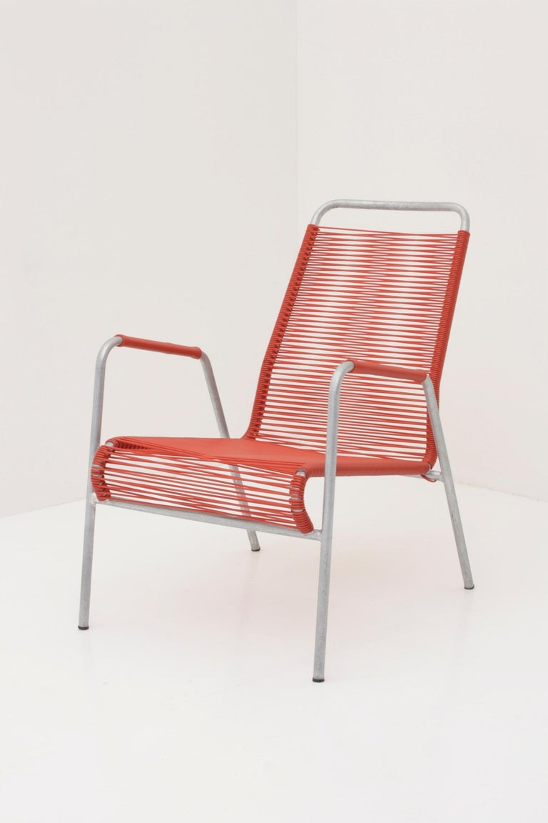Reproduction of Famous Swiss Outdoor 'Spaghetti' Lounge Chair from the