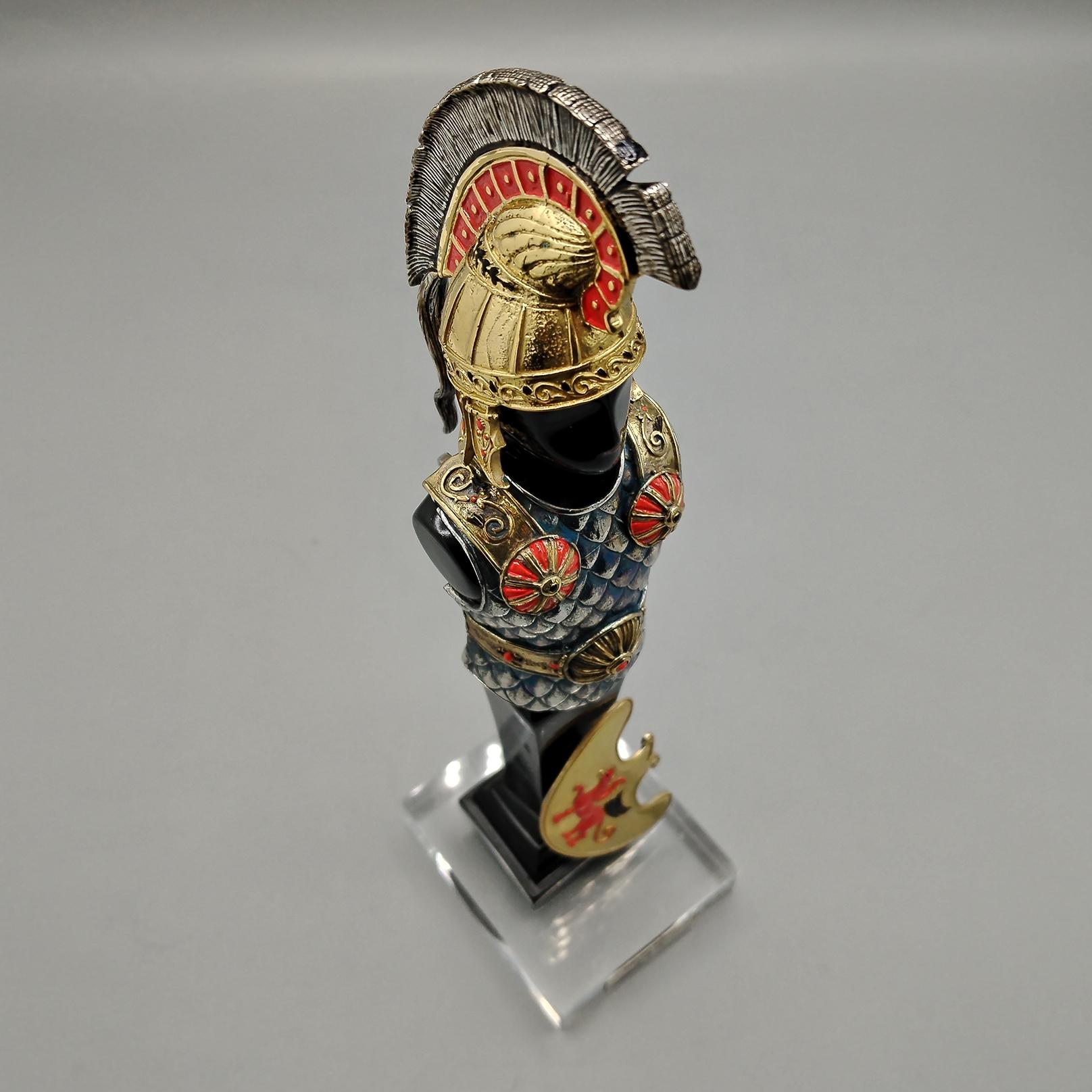 Argento Reproduction of Persian Armor 7th century BC in 800 silver in vendita