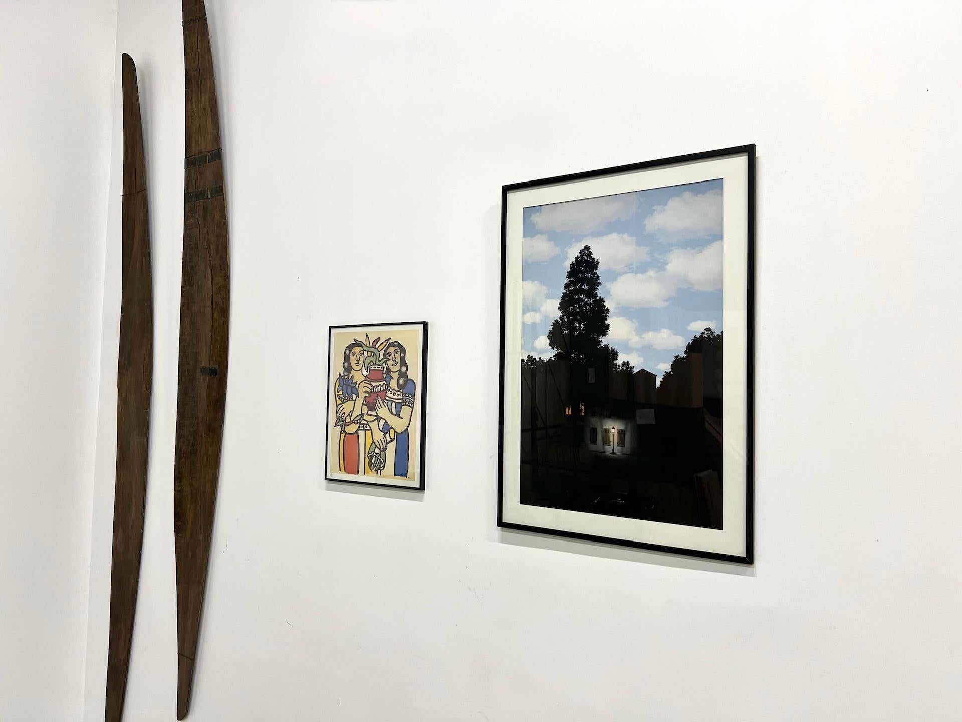 Reproduktion von Das Reich des Lichts von René Magritte (Französisch) im Angebot