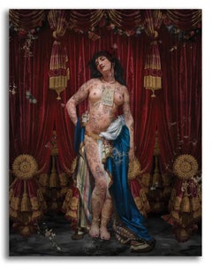 Reproduction of the Painting "La Femme Tatouée" by Artist Voglio Bene