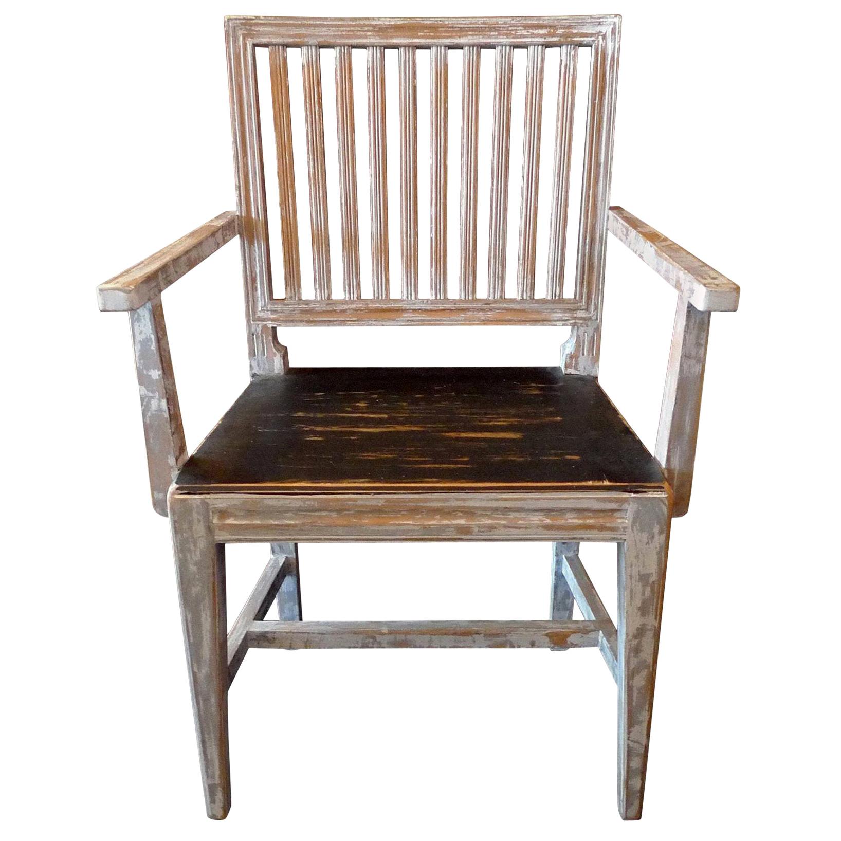 Reproduction de fauteuils d'appoint et de fauteuils de style campagnard suédois