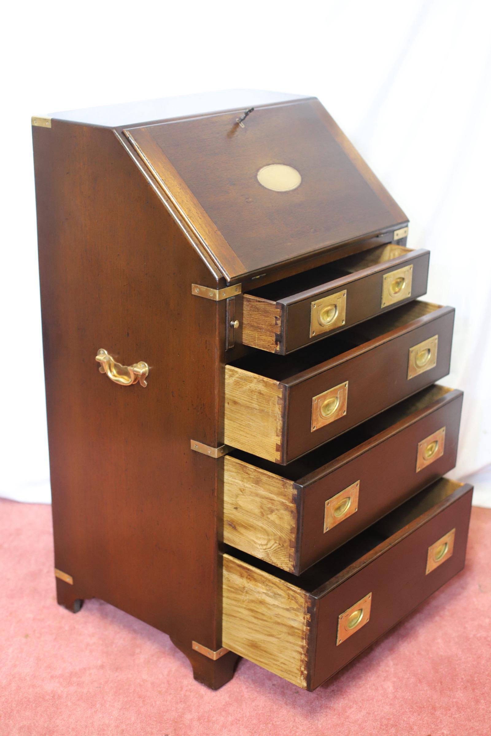 British Reprodux Bevan Funnell Lovely Campaign Style Bureau For Sale