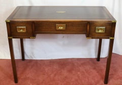 Reprodux Bevan Funnell Lovely Military Campaign Style Writing Desk
