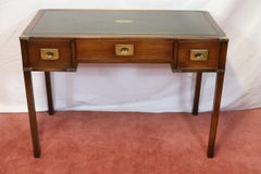 Reprodux Bevan Funnell Lovely Military Campaign Style Writing Desk