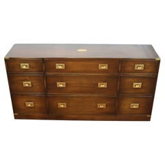 Reprodux Bevan Funnell Stunning Military Campaign Sideboard