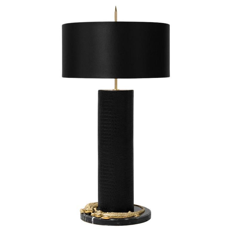 Reptilian Table Lamp For Sale