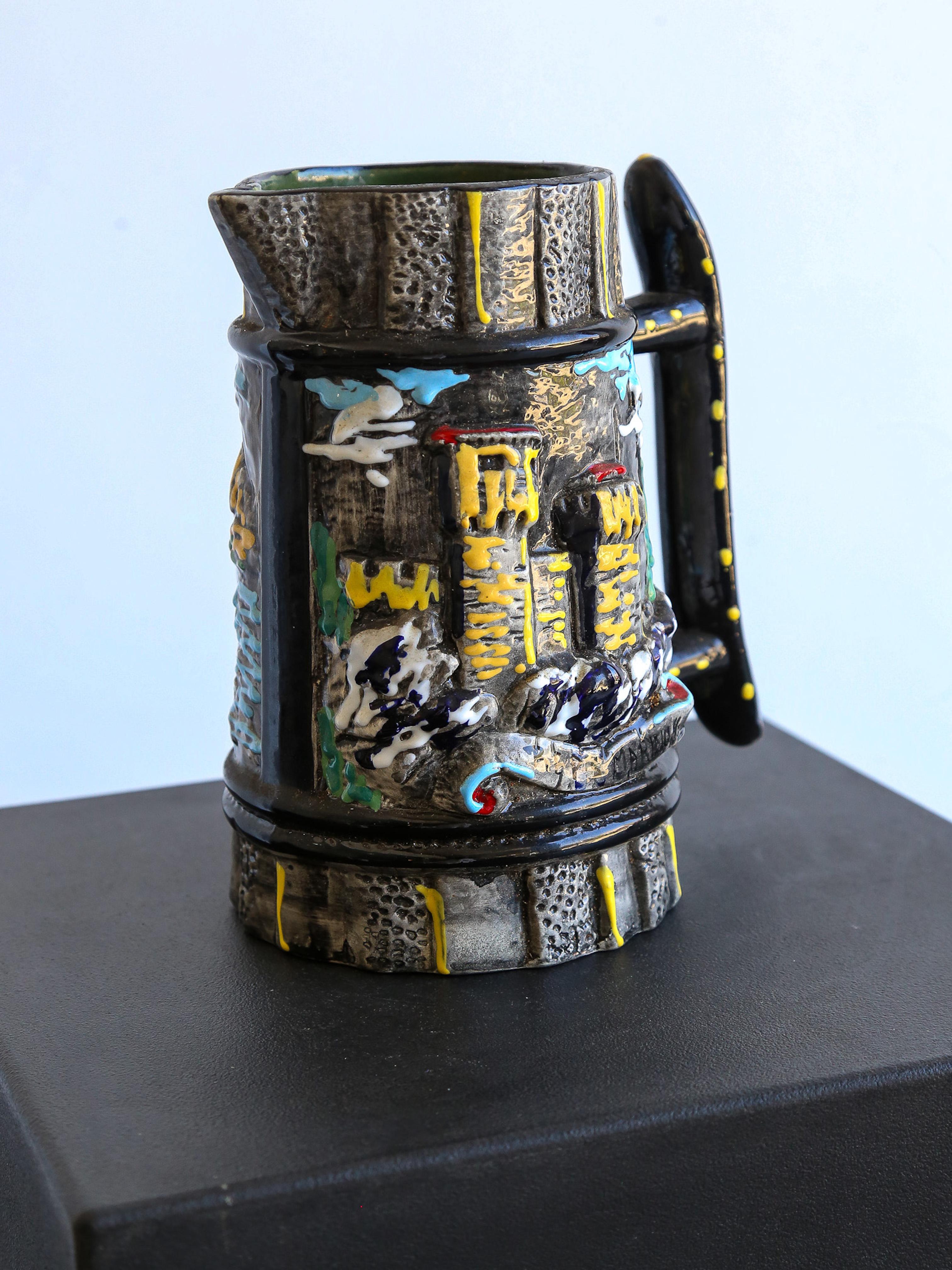 Italian Repubblica Di San Marino Water Jug Set of Seven For Sale