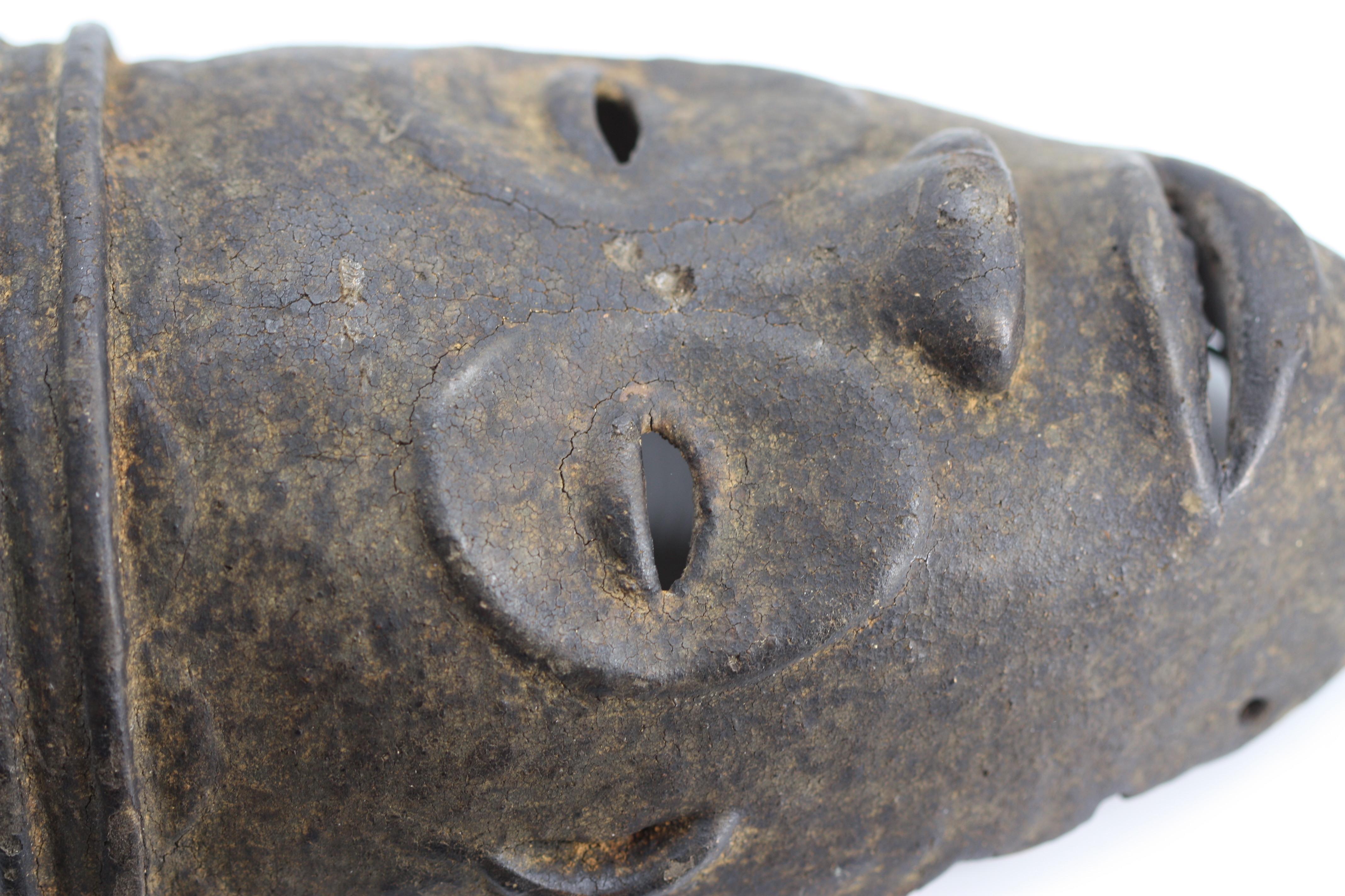 Republic of Congo, Ceremonial Wood Dance Mask For Sale 1