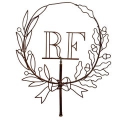 Republic of France Copper Emblem