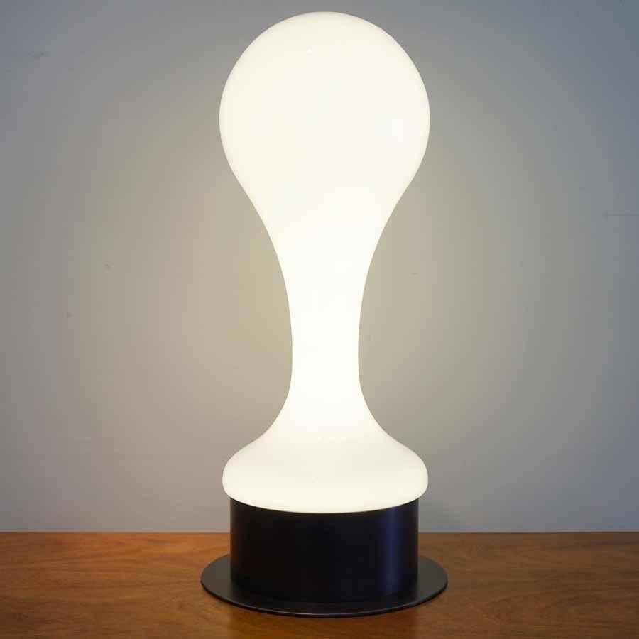 Mid-Century Modern Repurposed Biomorphic Lamp For Sale