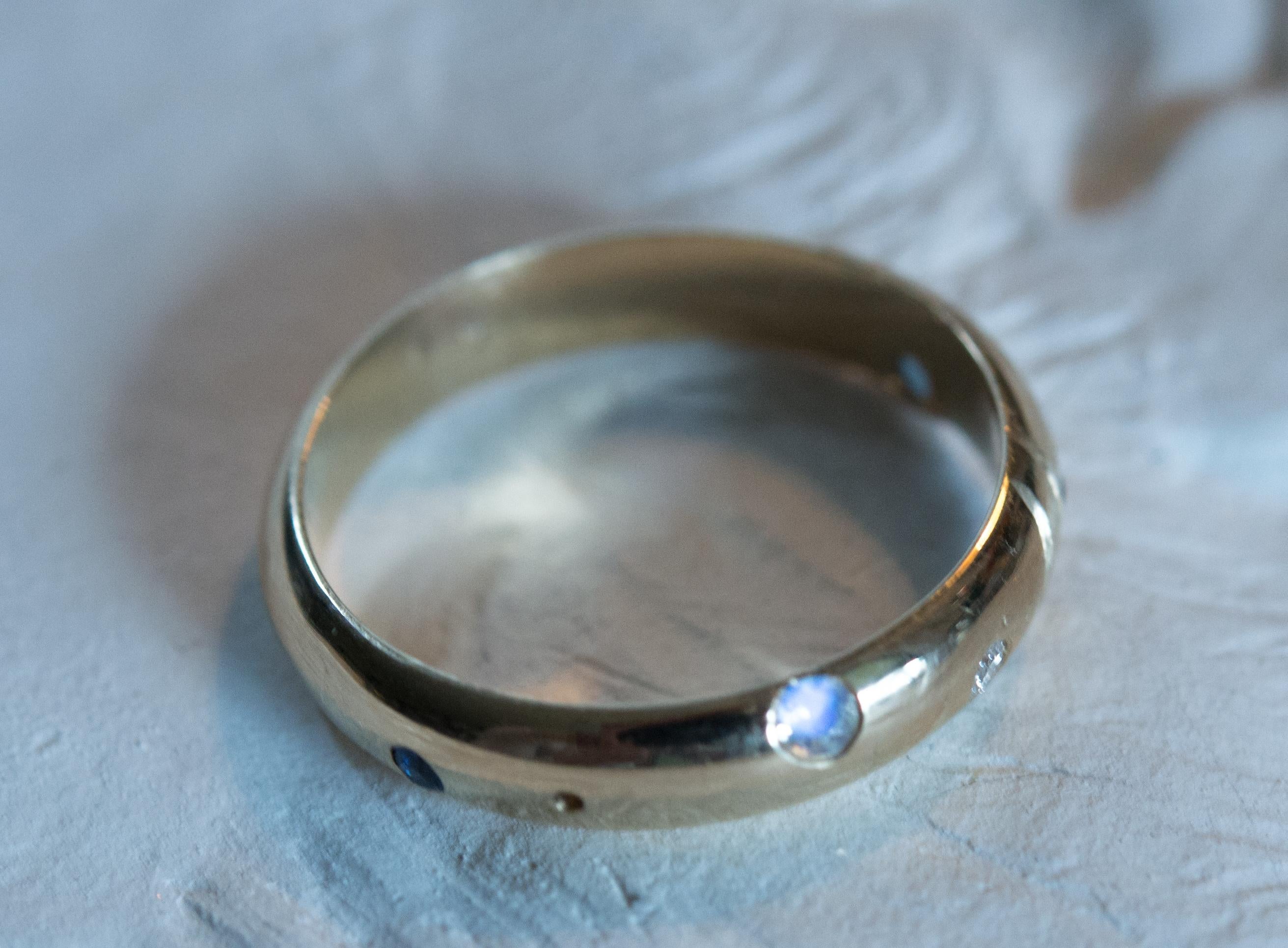 Love Me Twice (as much)
meet your one of a kind repurposed Georgian (circa 1890)
14k gold wedding band. The story behind the Love me
twice (as much) bands are: imagine a post war city in ruin
and rubble, the possibility of love even there, even in