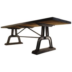 Repurposed Industrial Table