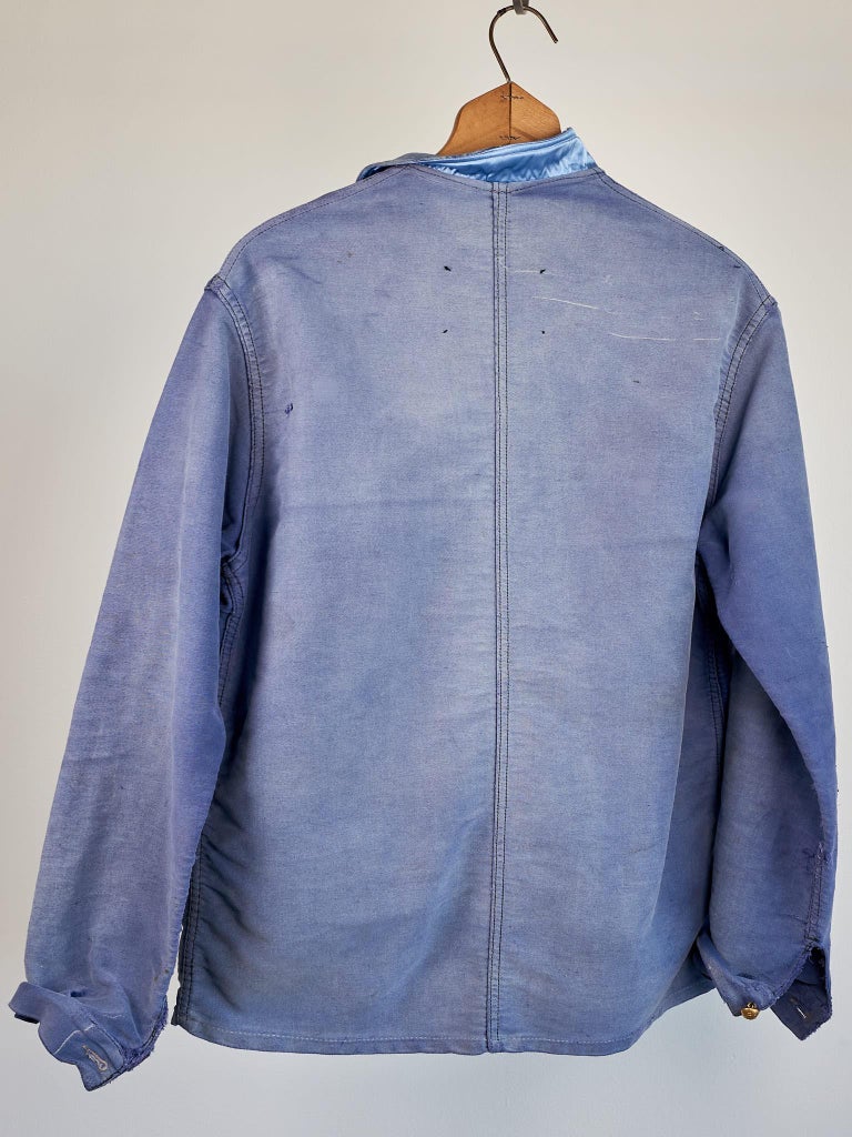 Repurposed Vintage Jacket French Work Distressed Fringe Tweed J Dauphin ...
