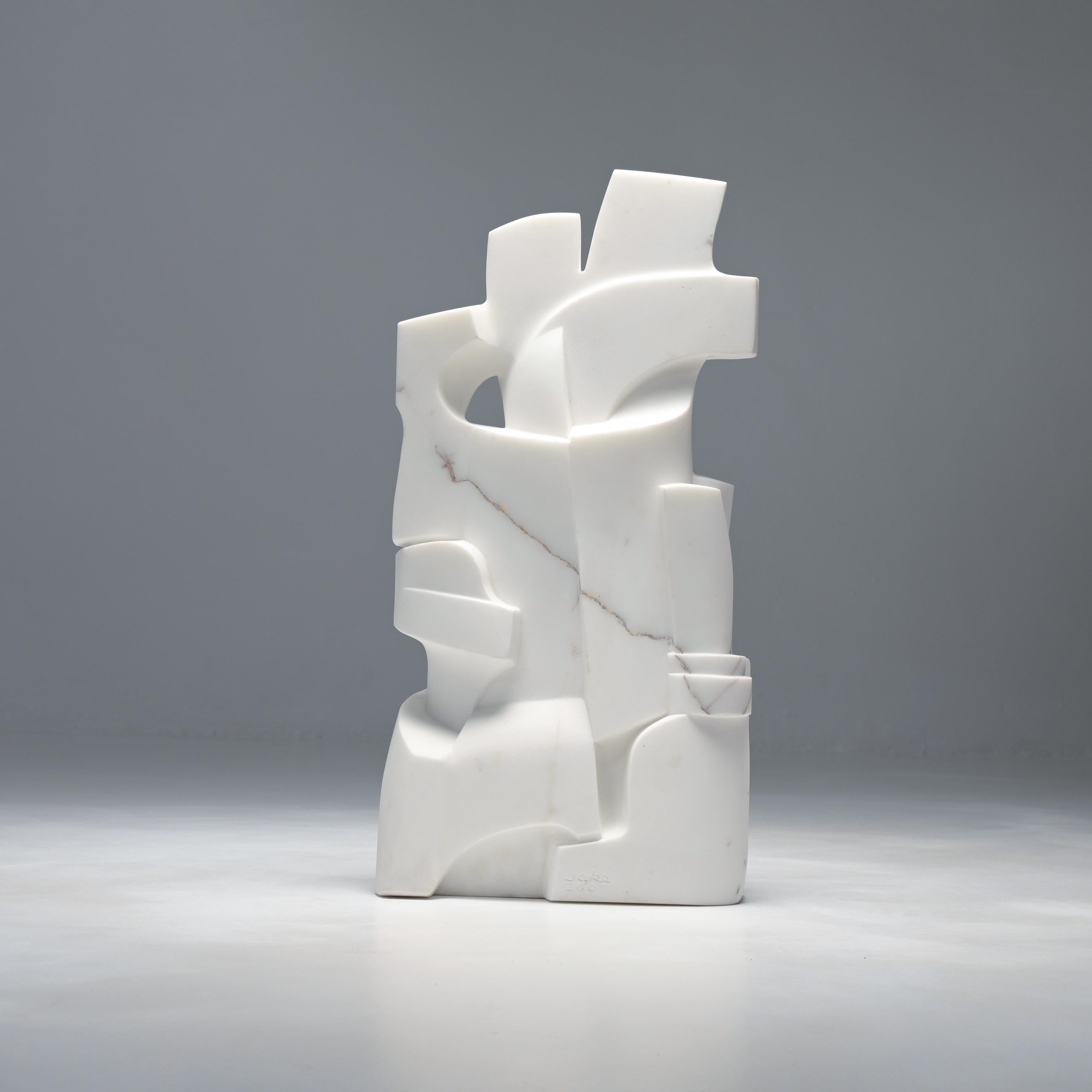 Requiem Sculpture en marbre de Carrare par Jan Keustermans en vente 5