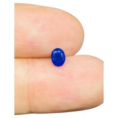 Hauyne nettoyé 0,27 carat avec certificat GIT, bleu profond naturel, sans traitement
