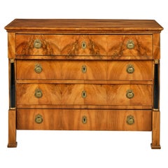 19th Century Fine Biedermeier Cherry Chest of Drawers. Vienna, c. 1825.