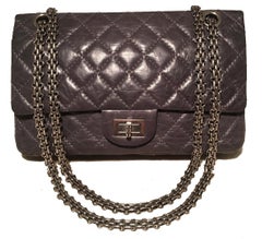 RESERVED Chanel Gray Aged Calfskin 50th Anniversary 2.55 Reissue 225