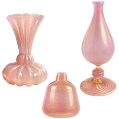 Reserved for Henry - Barovier Toso and Seguso Vetri D'Arte Vases