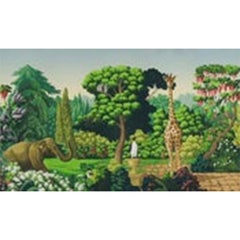 Reserved Order: Samples for Hand Painted Panoramic Mural on scenic paper