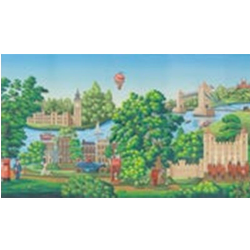 Reserved Order: Samples for Hand Painted Panoramic Mural on scenic paper