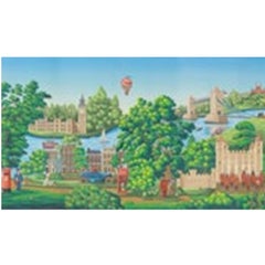 Reserved Order: Samples for Hand Painted Panoramic Mural on scenic paper