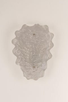 Set of 2 Exclusive Sputnik Crystal Glass Wall Sconces Peill & Putzler