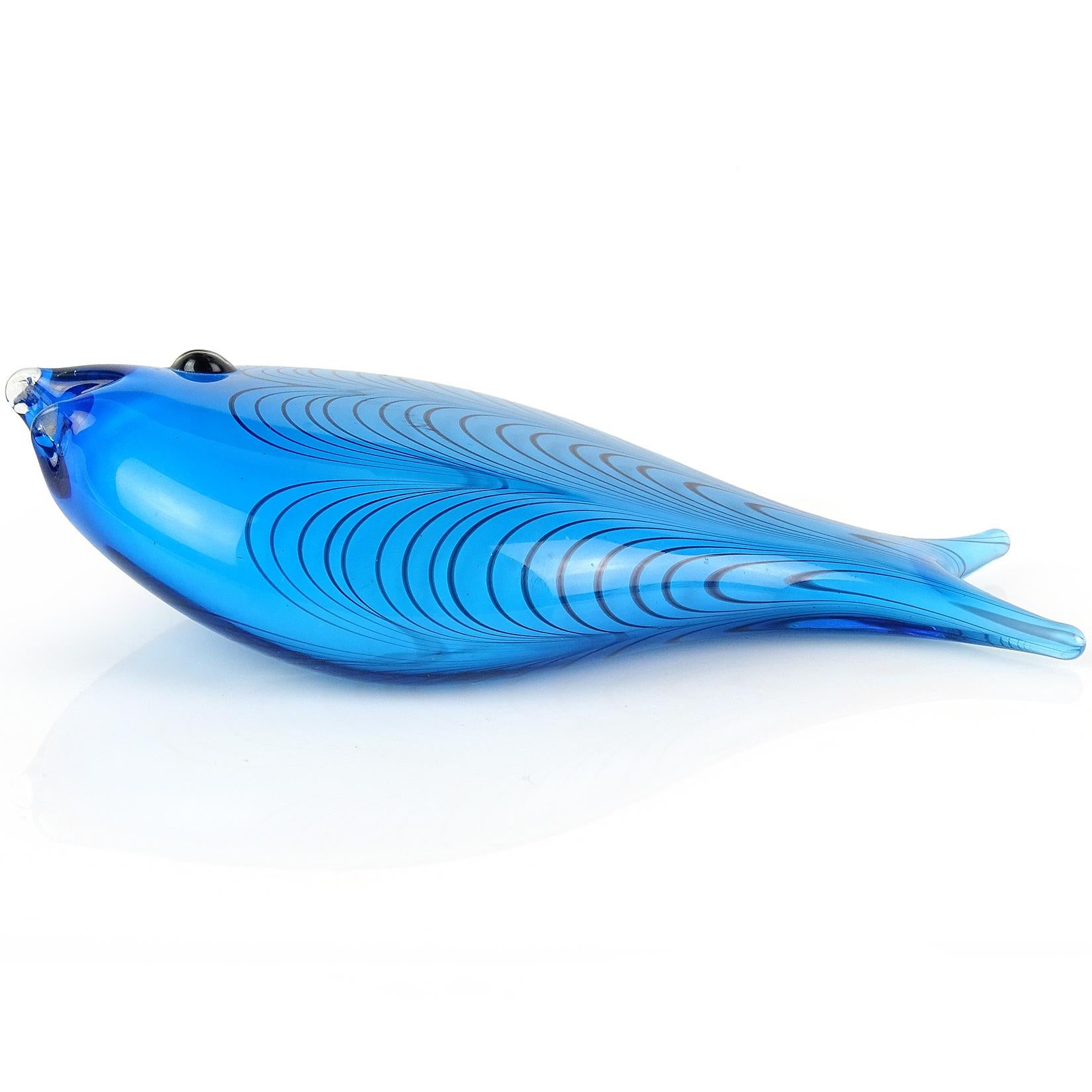 20th Century Reserved - Venini Ken Scott Murano Signed Fish