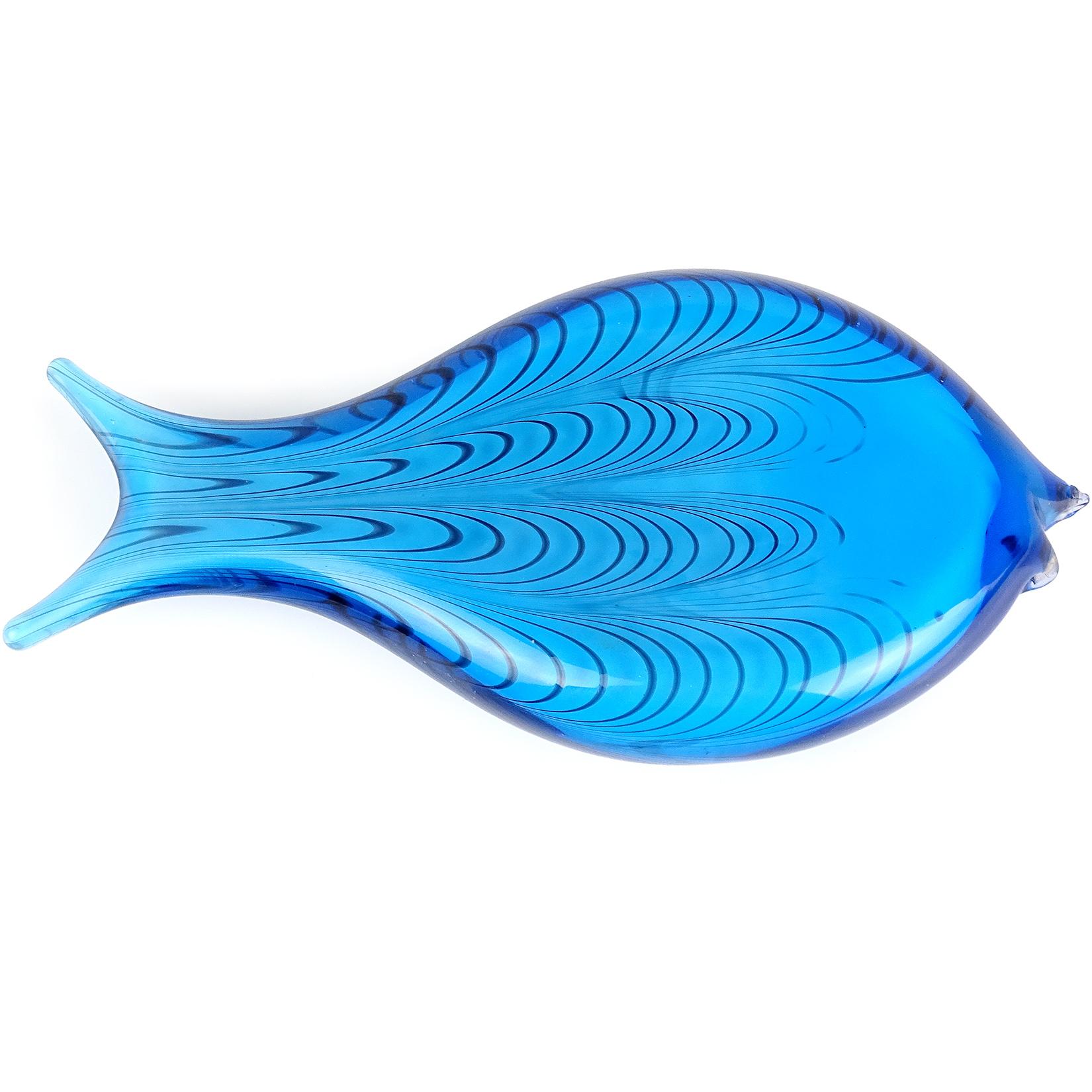 Art Glass Reserved - Venini Ken Scott Murano Signed Fish