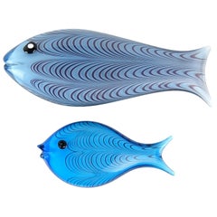 Reserved - Venini Ken Scott Murano Signed Fish